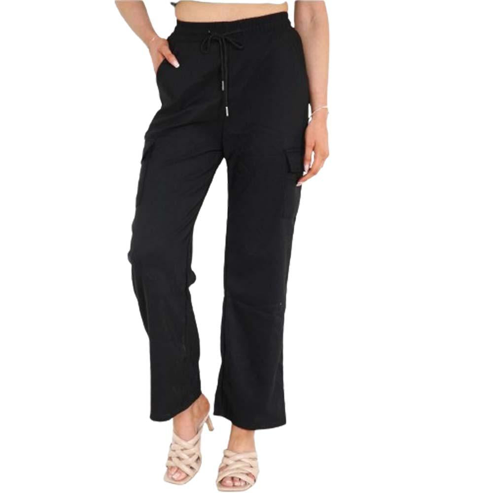 Women Ladies Cargo Slim Fit Pocket Trouser Combat Work Bottom Casual Sport Wear UK