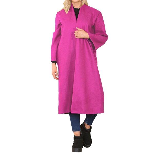 New Women Italian Long Sleeves open Front cardigan Eileen Fisher Wool Sweater UK Size 8-22