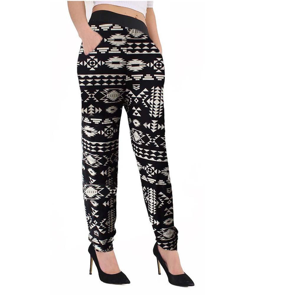 Women 2 Pocket Tydye printed Hareem Trousers Ladies Hippie Pants Baggy Trousers Womenswear Bottom Comfort