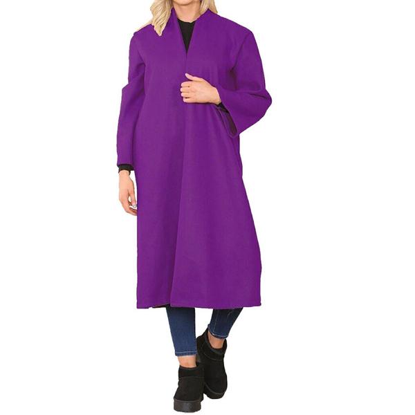 New Women Italian Long Sleeves open Front cardigan Eileen Fisher Wool Sweater UK Size 8-22